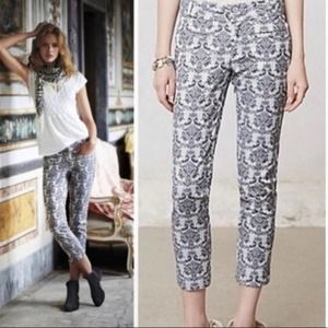 Cartonnier Brocade Charlie Ankle Pants sz L